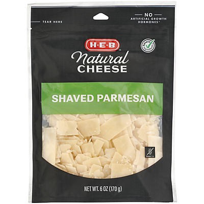 slide 1 of 1, H-E-B Bellafoglia Shaved Parmesan Imported Cheese, 6 oz
