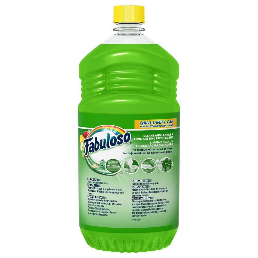 slide 4 of 4, Fabuloso Multi-Purpose Cleaner 2x Concentrated, Passion of Fruits - 56 fl oz, 56 fl oz