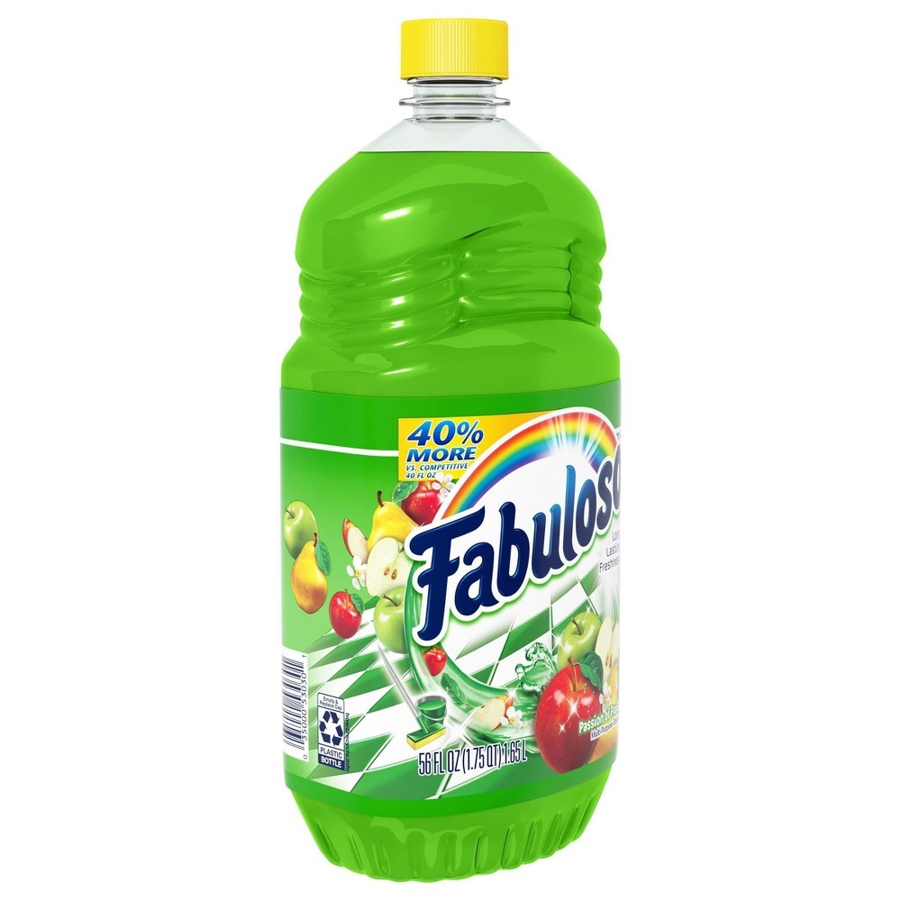 slide 2 of 4, Fabuloso Multi-Purpose Cleaner 2x Concentrated, Passion of Fruits - 56 fl oz, 56 fl oz
