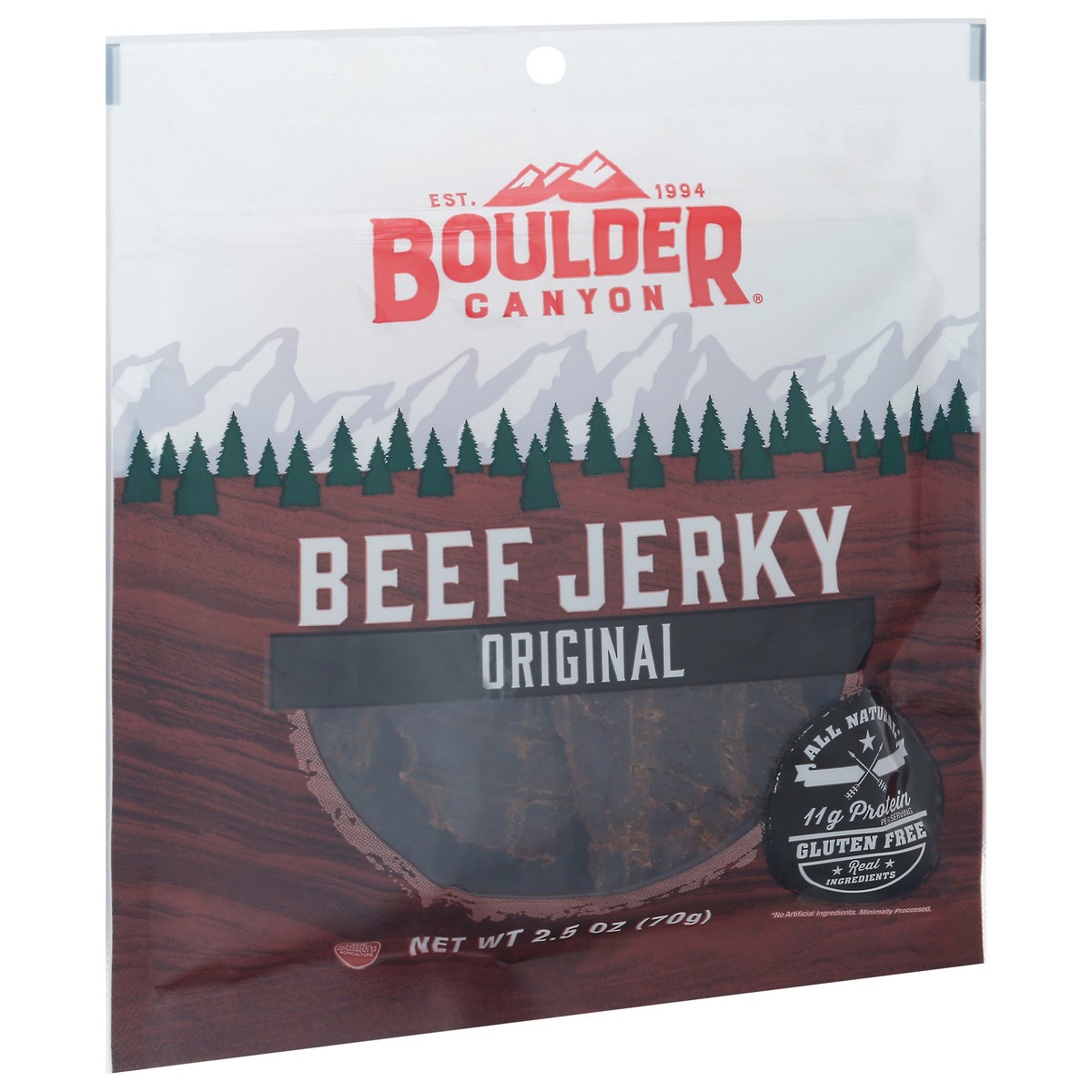 slide 2 of 11, Boulder Canyon Original Beef Jerky, 2.5 oz