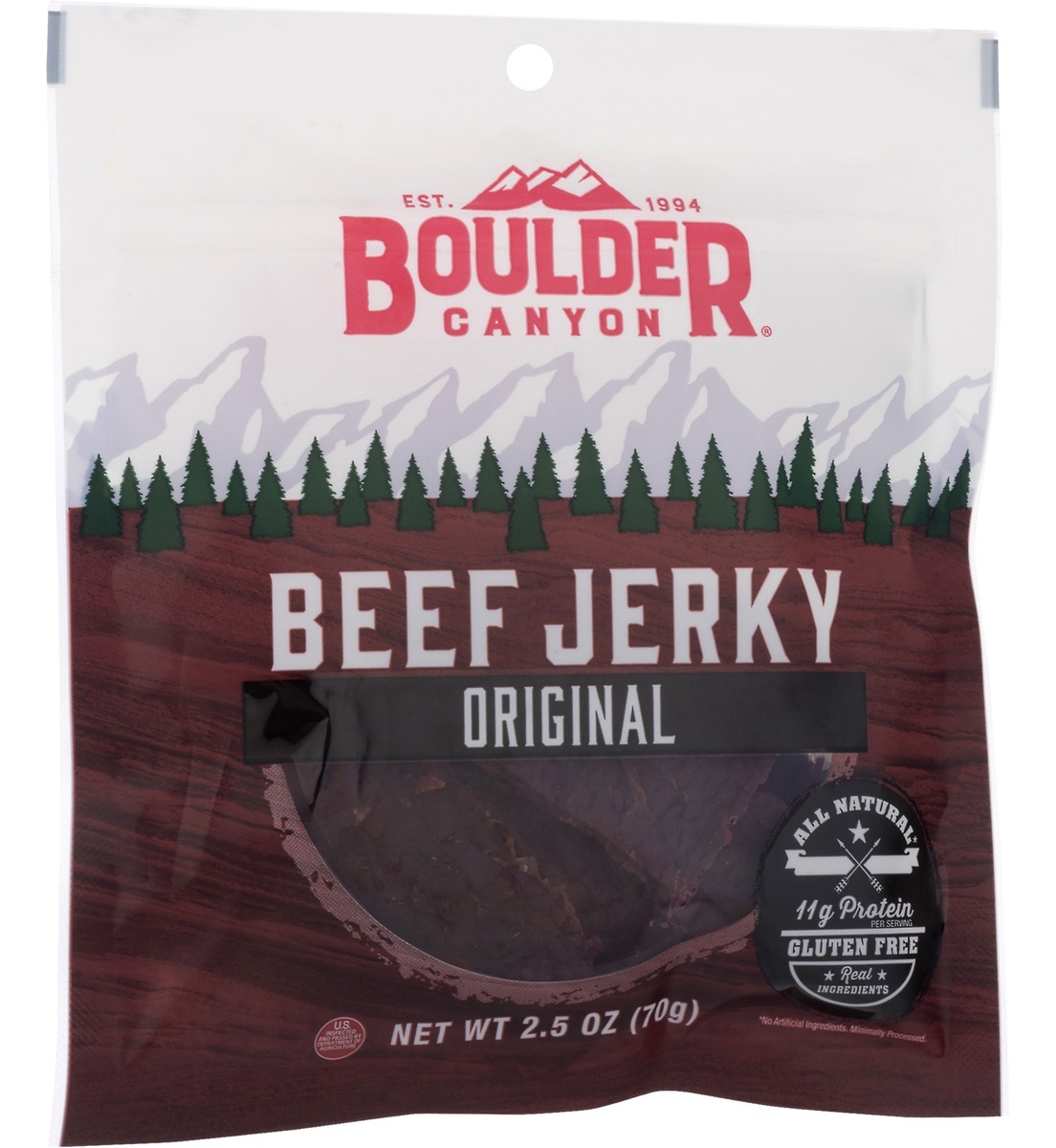 slide 2 of 11, Boulder Canyon Original Beef Jerky, 2.5 oz