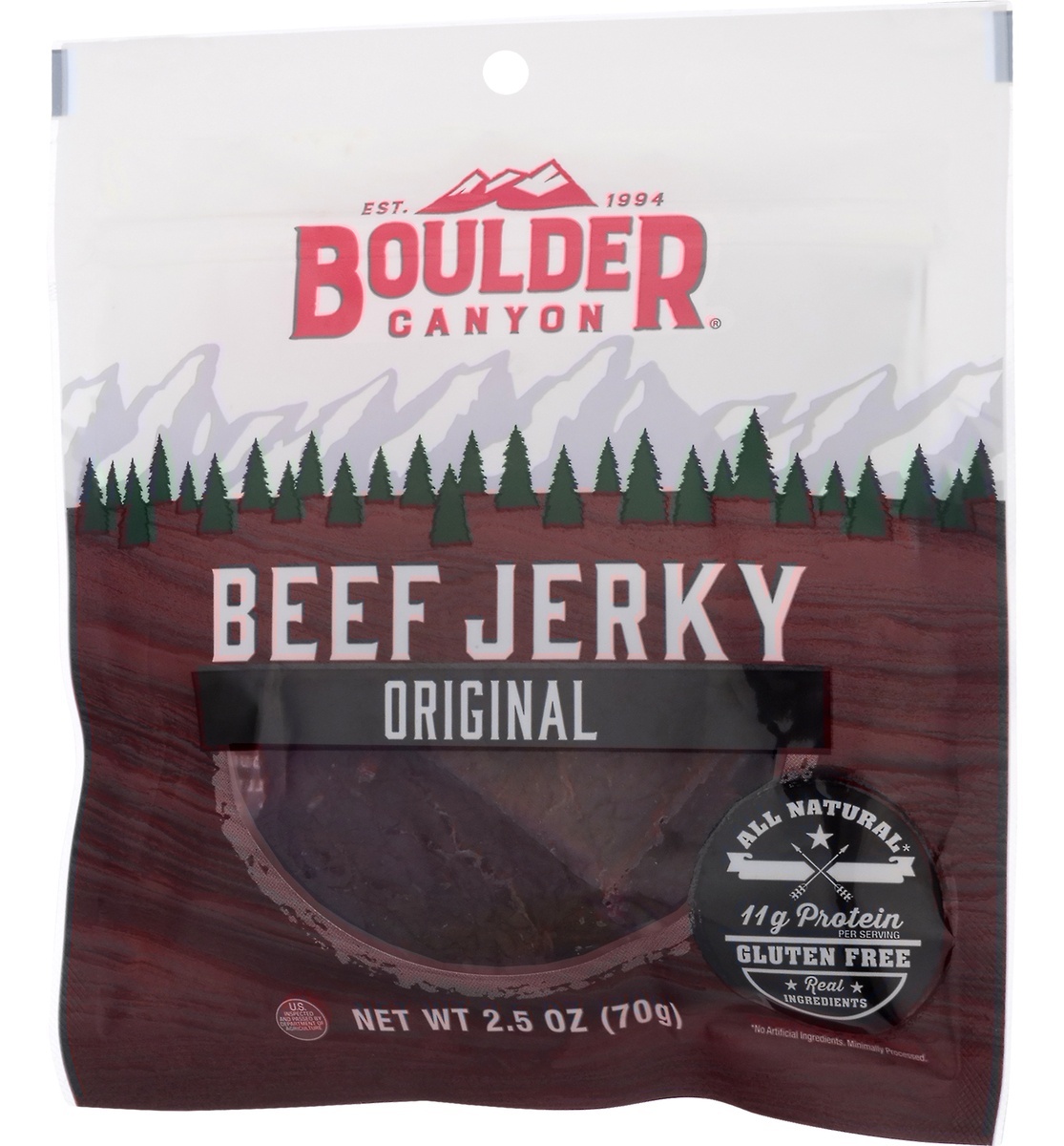 slide 4 of 11, Boulder Canyon Original Beef Jerky, 2.5 oz