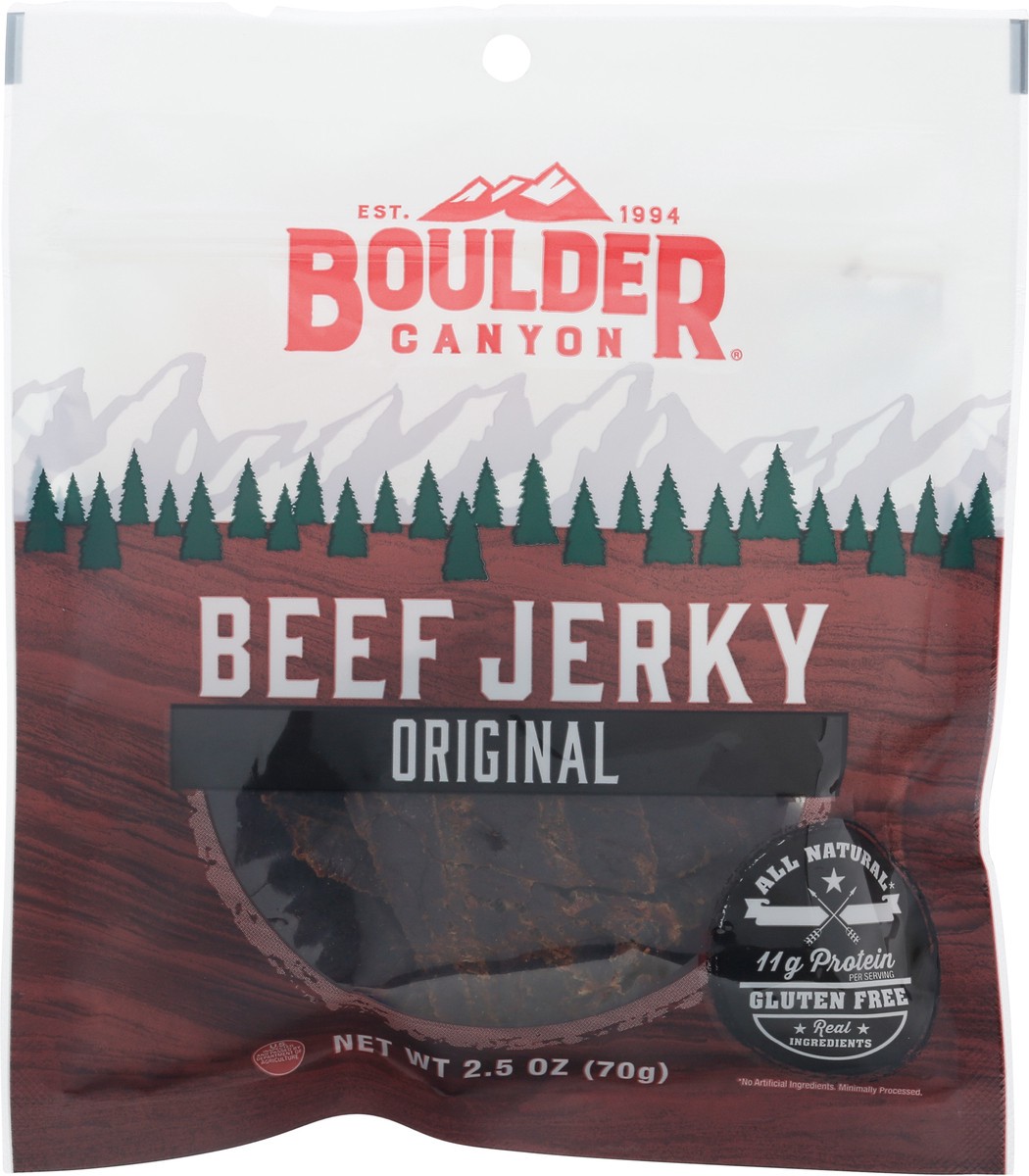 slide 9 of 11, Boulder Canyon Original Beef Jerky, 2.5 oz