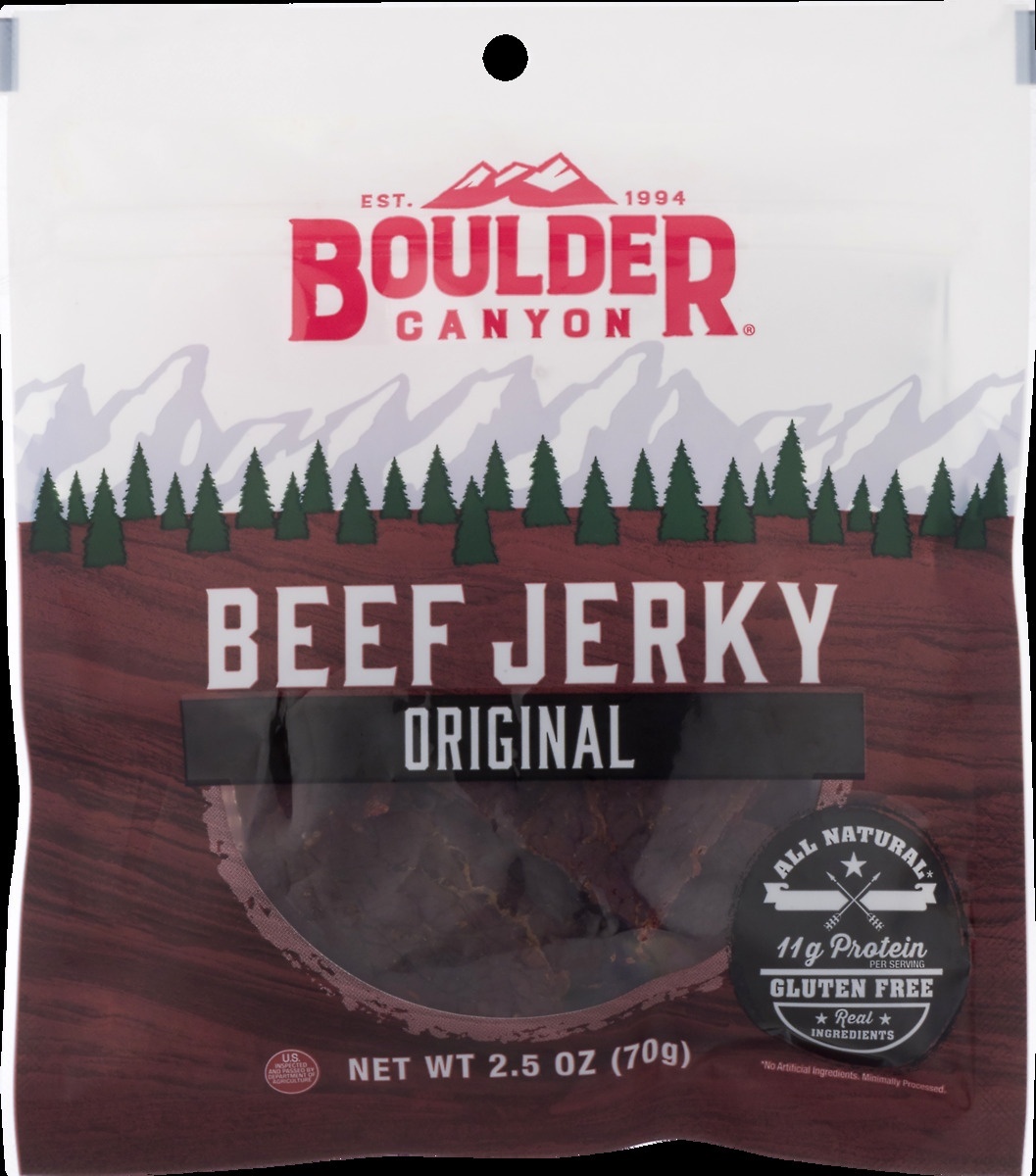 slide 10 of 11, Boulder Canyon Original Beef Jerky, 2.5 oz
