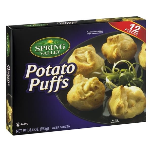 slide 1 of 1, Spring Valley Potato Puffs Pareve, 8.4 oz