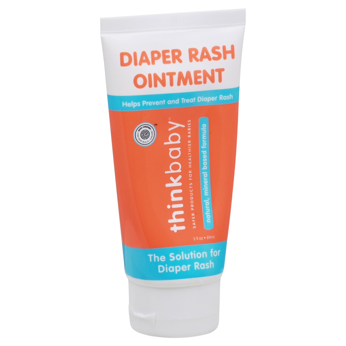 slide 2 of 9, Thinkbaby Diaper Rash Ointment 3 fl oz, 3 oz