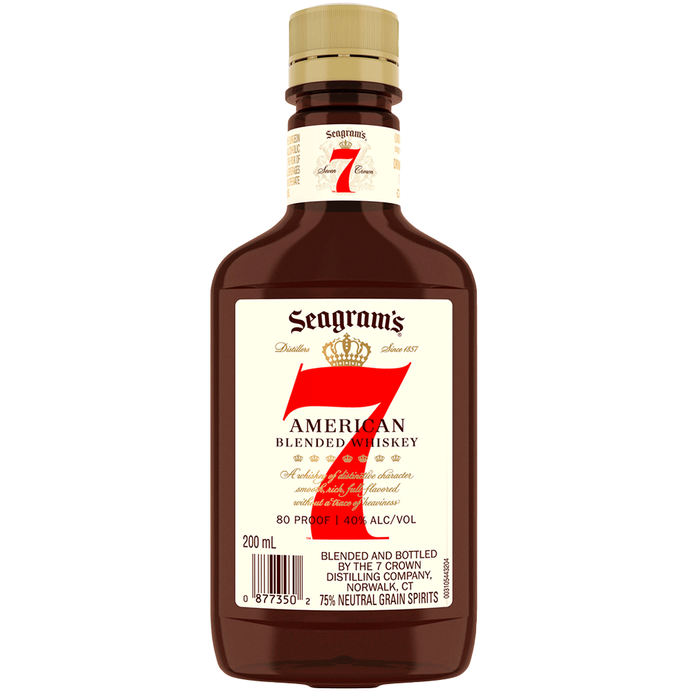 slide 1 of 1, Seagram's Seagrams 7 Blended, 200 ml