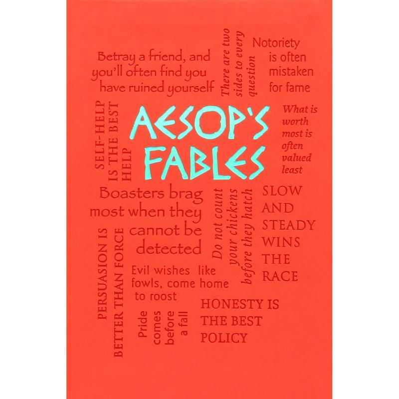 slide 1 of 5, Readerlink Aesop's Fables ( Word Cloud Classics) (Paperback), 1 ct