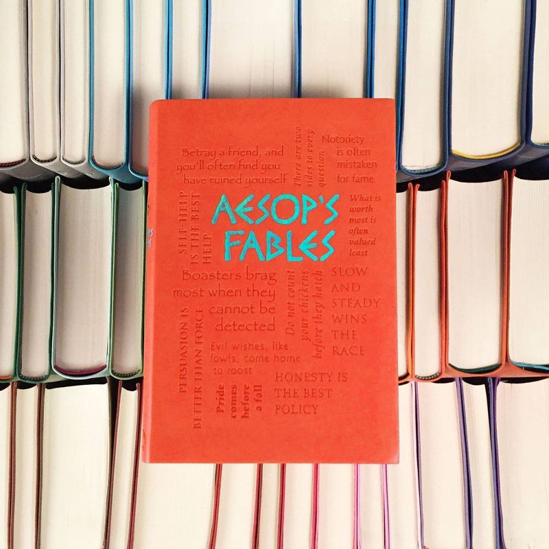 slide 5 of 5, Readerlink Aesop's Fables ( Word Cloud Classics) (Paperback), 1 ct