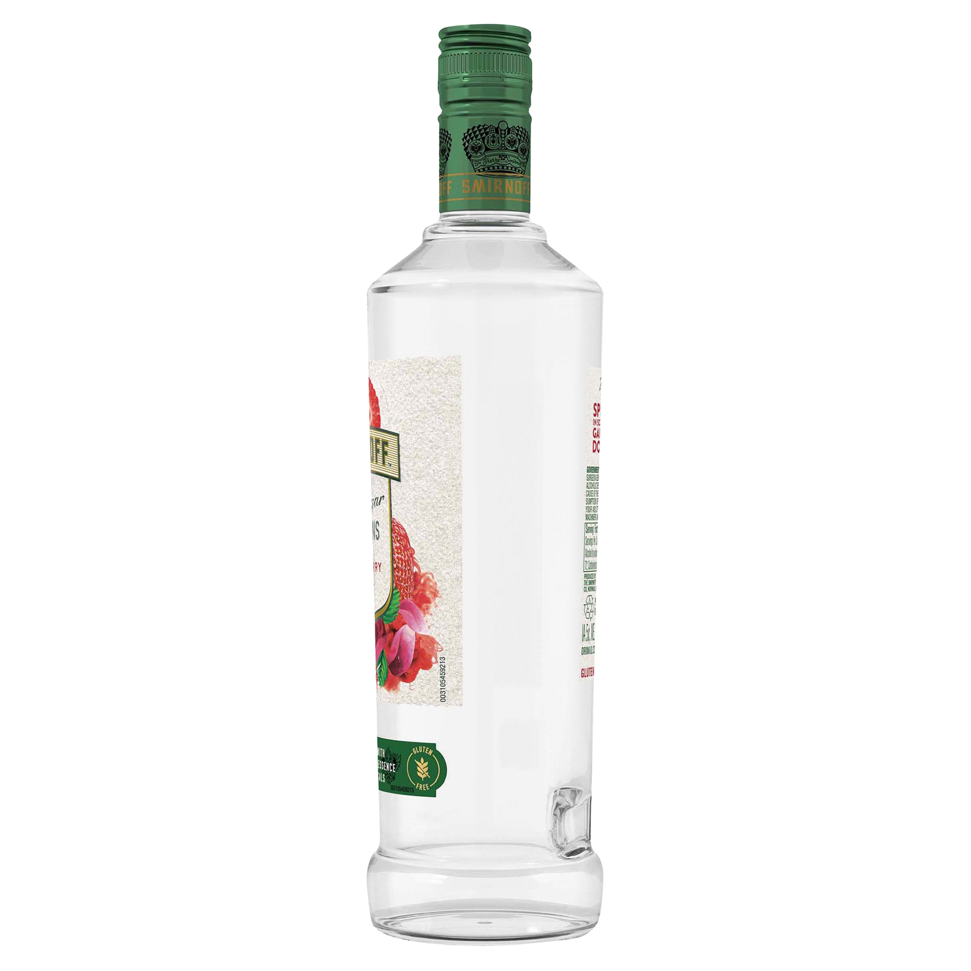 slide 17 of 21, Smirnoff Zero Sugar Infusions Strawberry & Rose (Vodka Infused with Natural Flavors & Essence of Real Botanicals), 750 mL, 750 ml