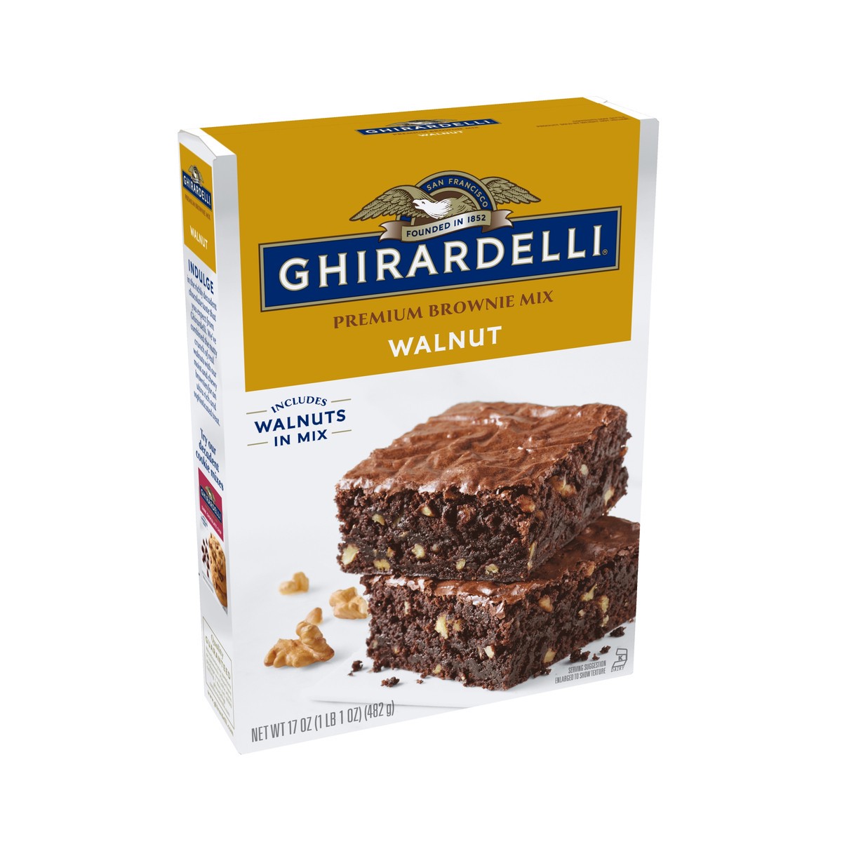 slide 7 of 9, Ghirardelli Brownie Mix, 17 oz