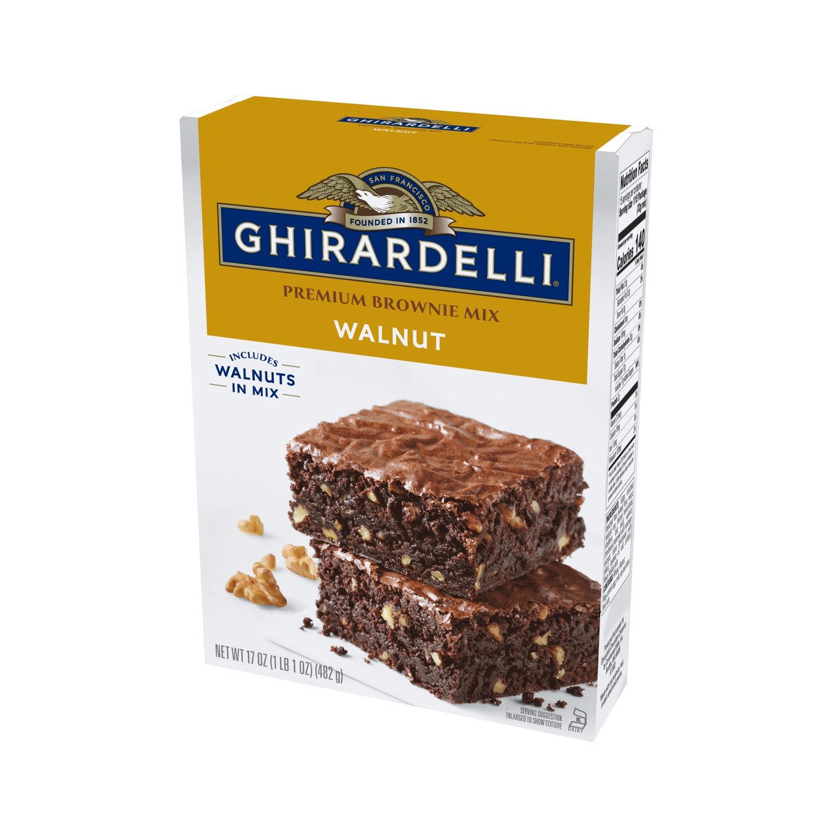 slide 4 of 9, Ghirardelli Brownie Mix, 17 oz