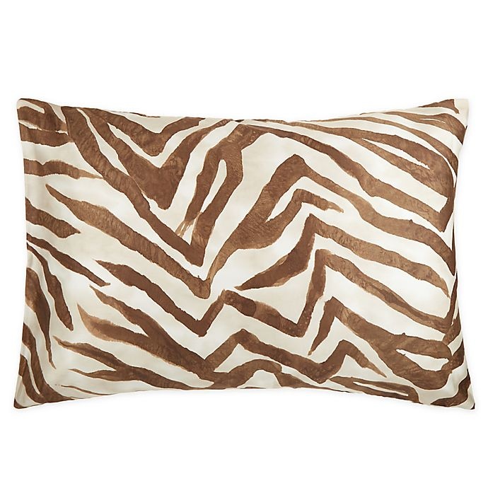 slide 1 of 1, Frette At Home Safari Standard/Queen Pillow Sham - Caramel, 1 ct