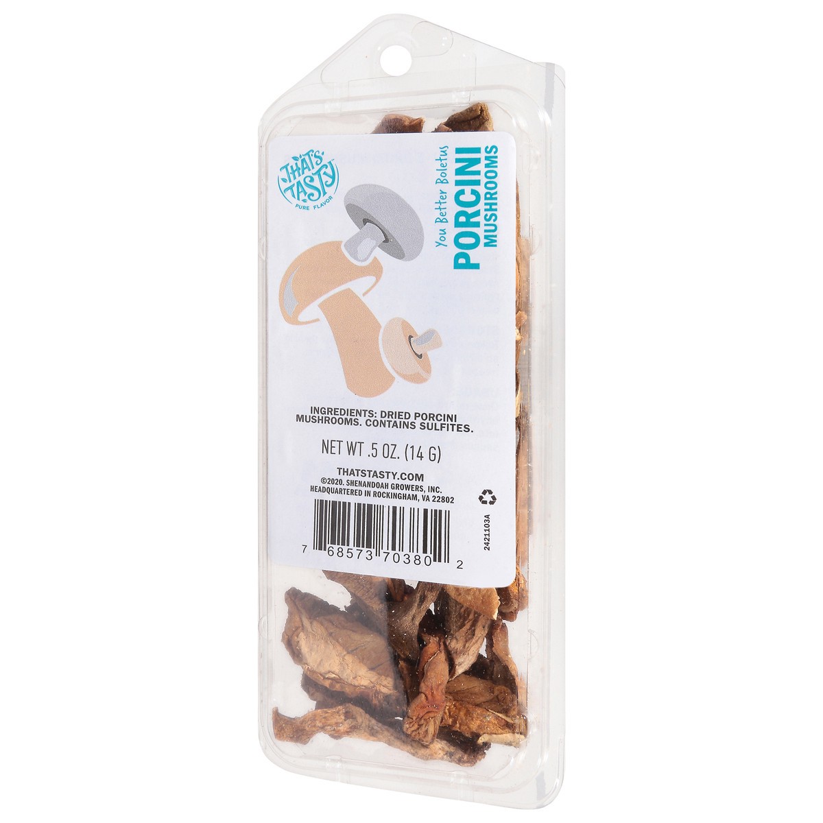 slide 5 of 12, That's Tasty Porcini Mushrooms 0.5 oz, 1 ct