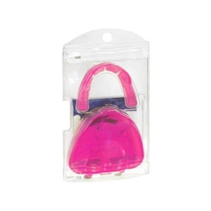 slide 1 of 1, Dentek Nightguard Dental Protector Pink, 1 ct