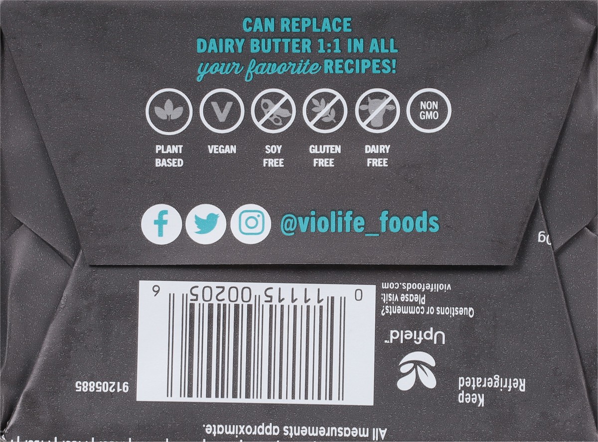 slide 3 of 9, Violife Plant Butter Salted, Dairy-Free Vegan, 8.8 oz Paper Brick (Refrigerated), 8.8 oz