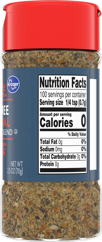 slide 3 of 6, Kroger Salt Free Zesty Blend Original Seasoning, 2.5 oz