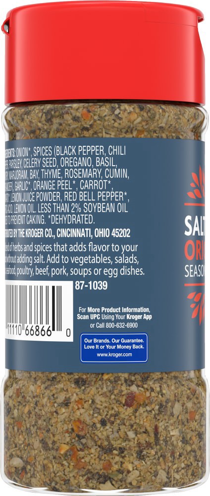 slide 2 of 6, Kroger Salt Free Zesty Blend Original Seasoning, 2.5 oz