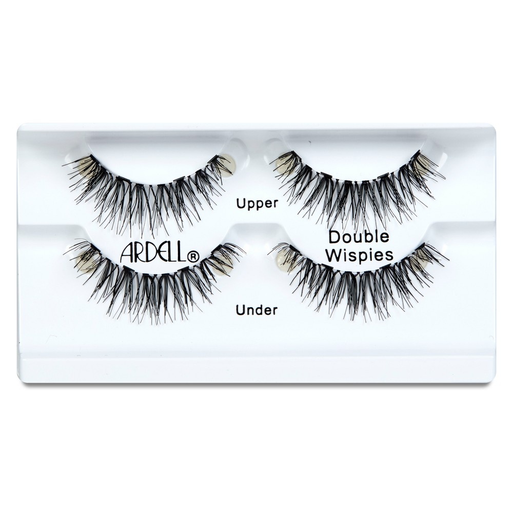 slide 3 of 3, Ardell Double Wispies Magnetic Eyelashes Black, 1 ct