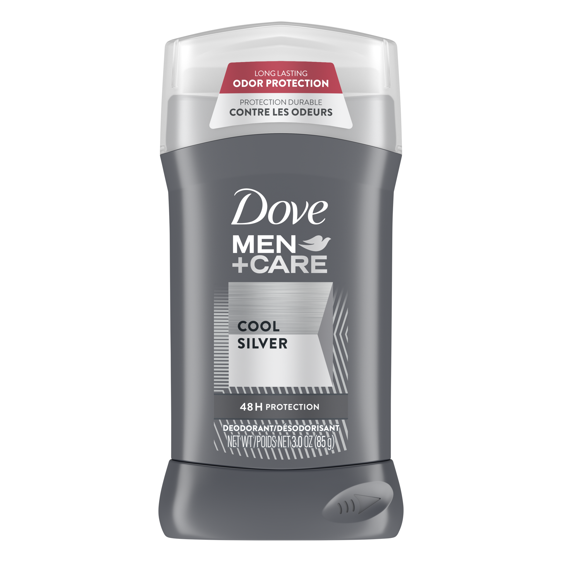 slide 3 of 4, Dove Men+Care Deodorant Stick Cool Silver, 3 oz, 3 oz