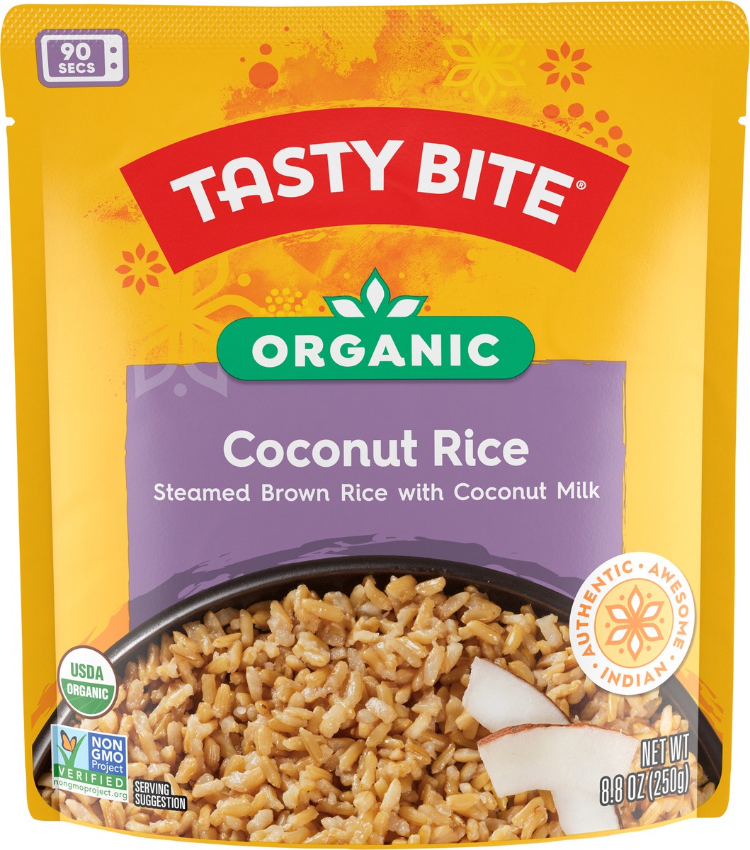 slide 4 of 6, Tasty Bite Organic Coconut Rice, 8.8 oz