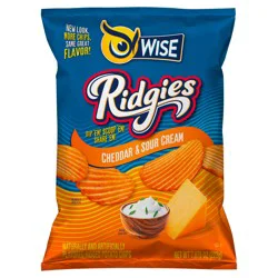 Ridgies Cheddar & Sour Cream 7.875 Oz