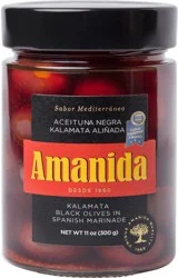 Amanida Kalamata Black Olives in Spanish Marinade