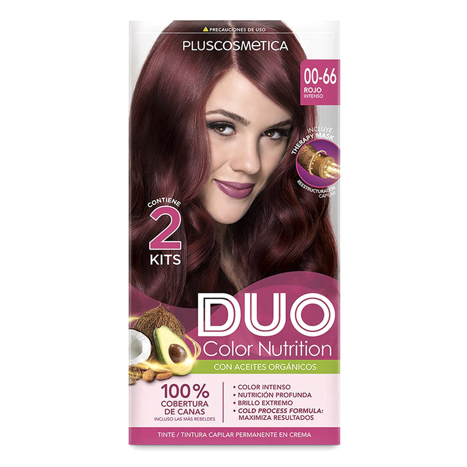 slide 1 of 1, Duo Color Perm Crema00-66Rojo Inten, 1 ct