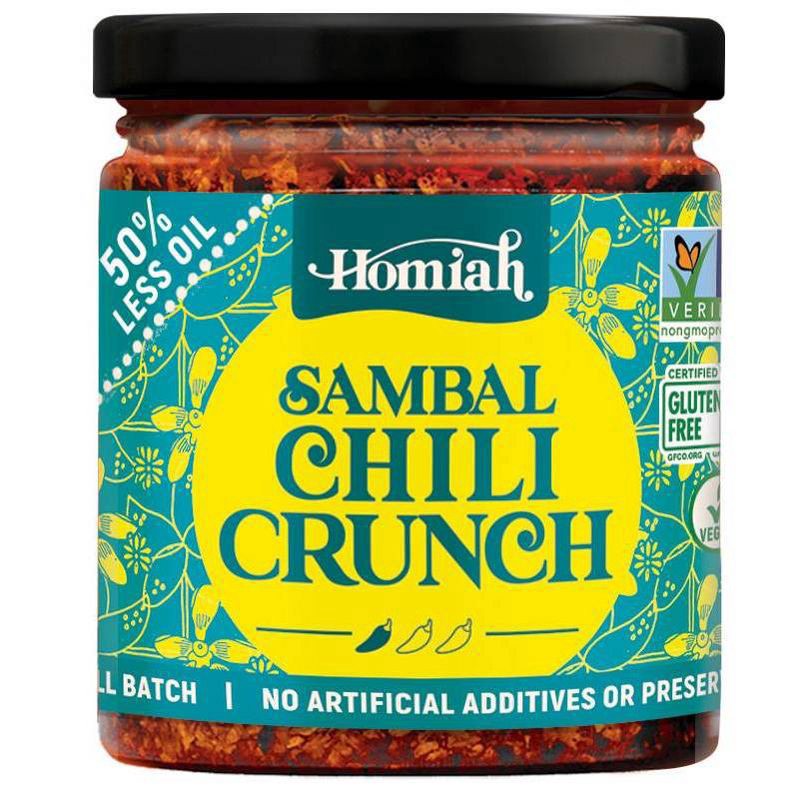 slide 1 of 4, Kehe Homiah Sambal Chili Crunch Seaweed Vegan - 6oz, 6 oz