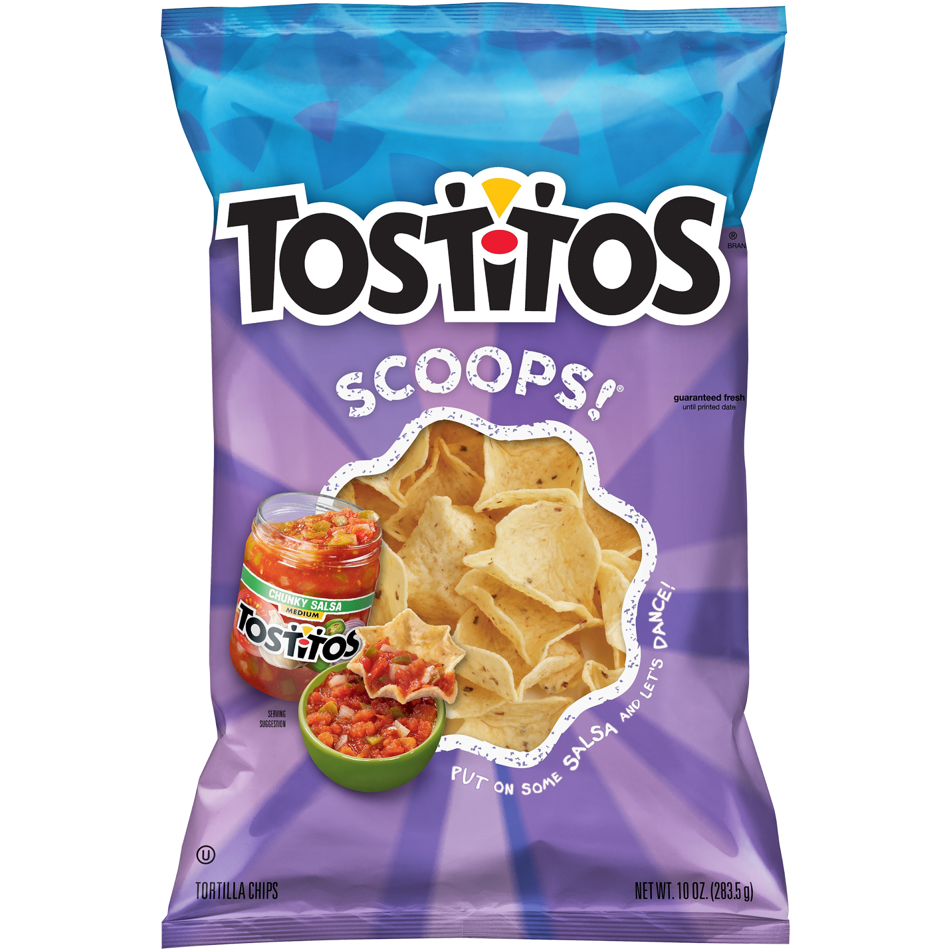 slide 1 of 3, Tostitos Scoops Tortilla Chips Original 10 Oz, 10 oz
