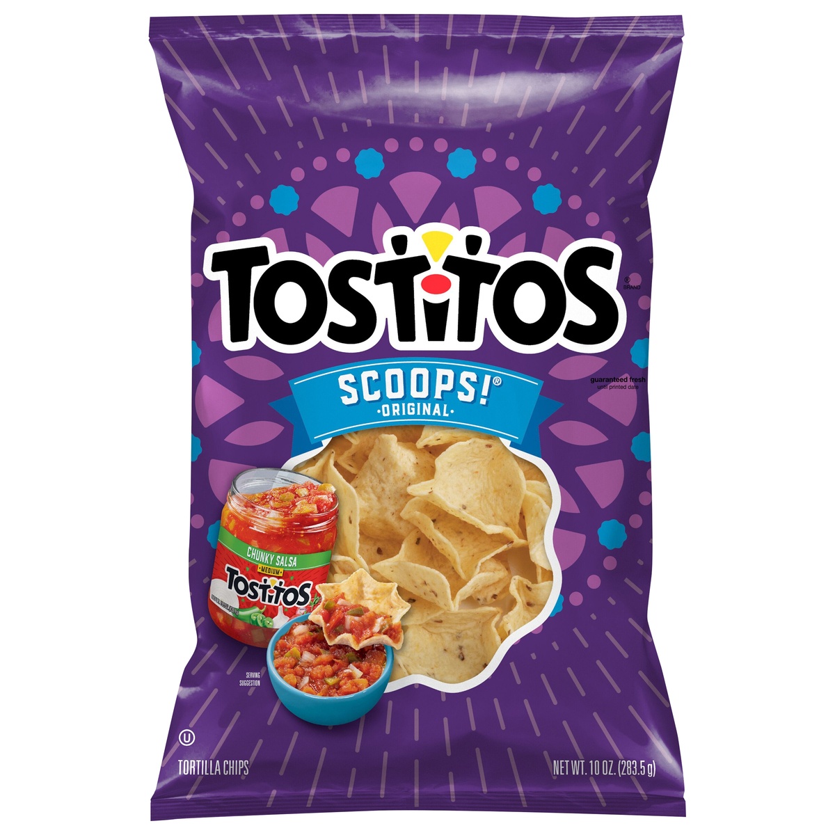 slide 1 of 1, Tostitos Scoops Tortilla Chips 10 Oz, 10 oz