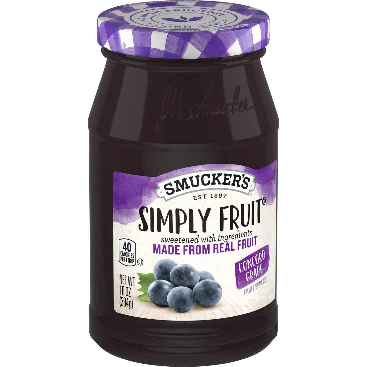 slide 16 of 18, Smucker's Simply Fruit Concord Grape Spread - 10oz, 10 oz
