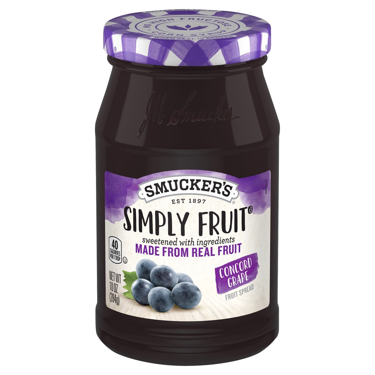 slide 1 of 18, Smucker's Simply Fruit Concord Grape Spread - 10oz, 10 oz