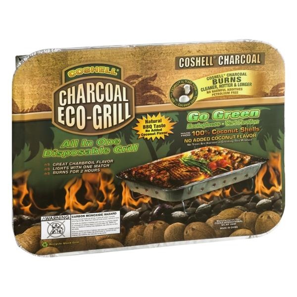 slide 1 of 1, Coshell NON BRAND Charco Grill (Disposable), 1 ct