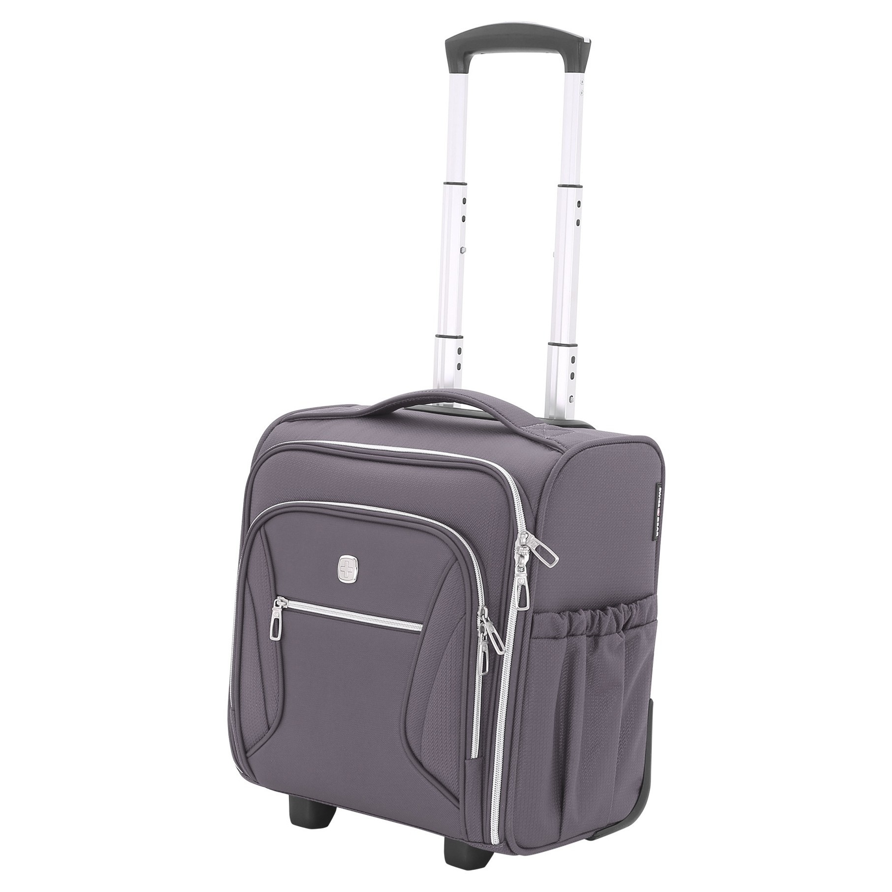 slide 1 of 10, SwissGear Checklite Carry-on Underseat Luggage - Charcoal, 1 ct