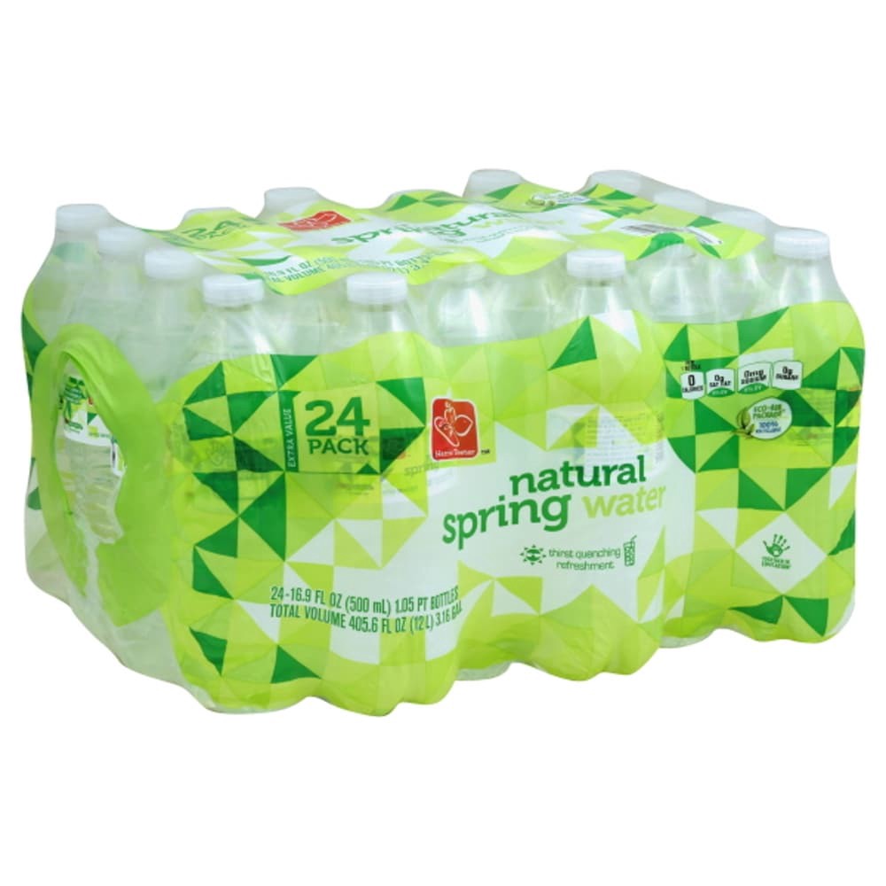 slide 1 of 3, Harris Teeter Spring Water- 24 ct; 16.9 fl oz, 24 ct; 16.9 fl oz