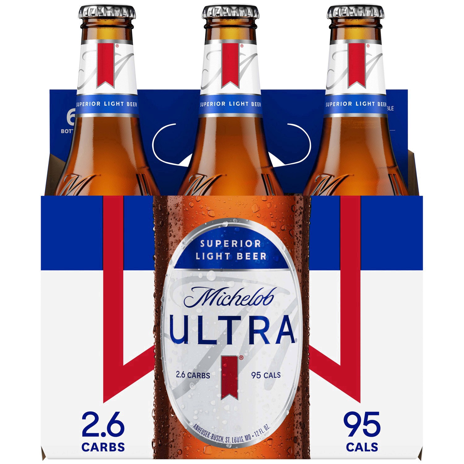 slide 100 of 119, Michelob Ultra Superior Light Beer  6 pk / 12 fl oz Bottles, 6 ct; 12 fl oz