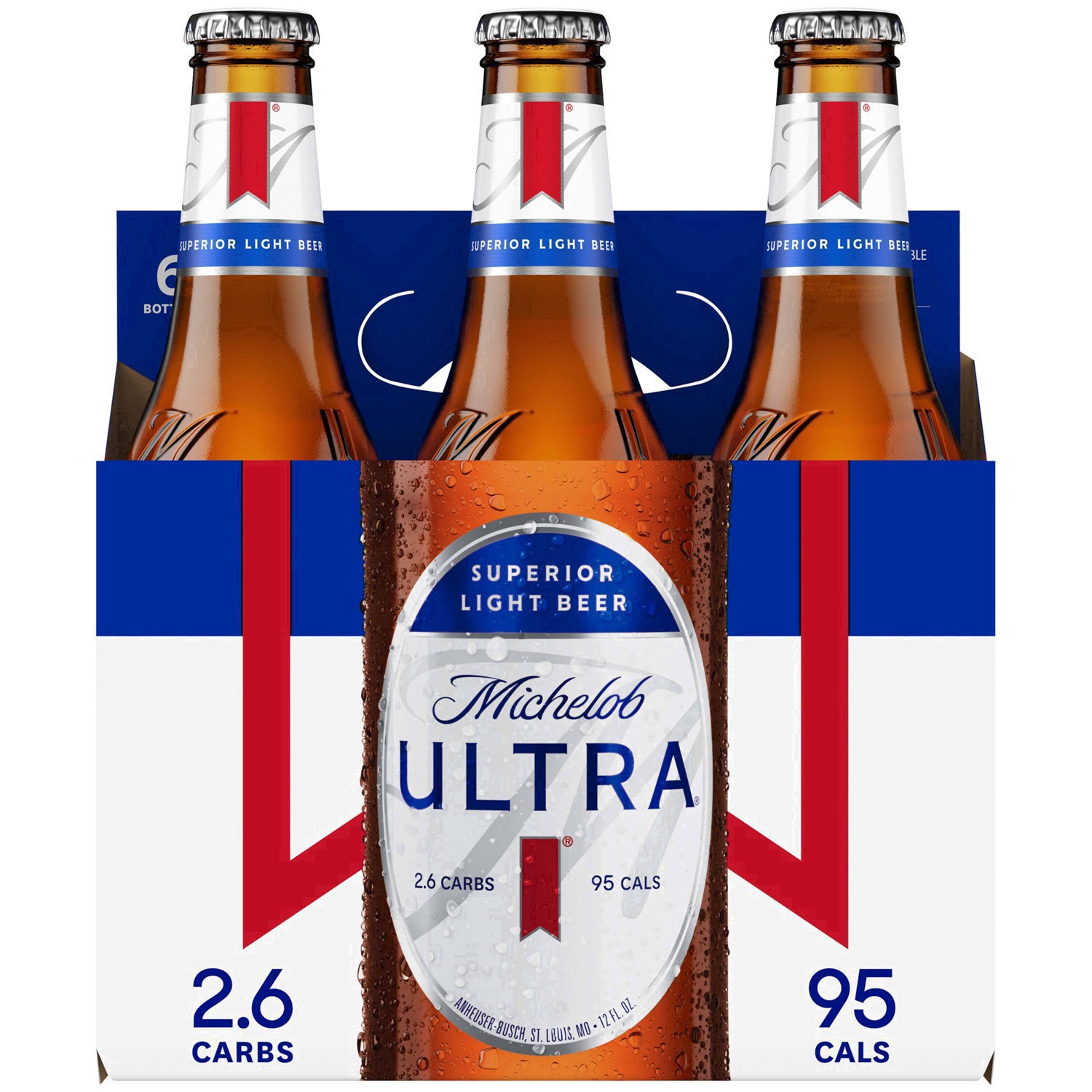 slide 31 of 119, Michelob Ultra Superior Light Beer  6 pk / 12 fl oz Bottles, 6 ct; 12 fl oz