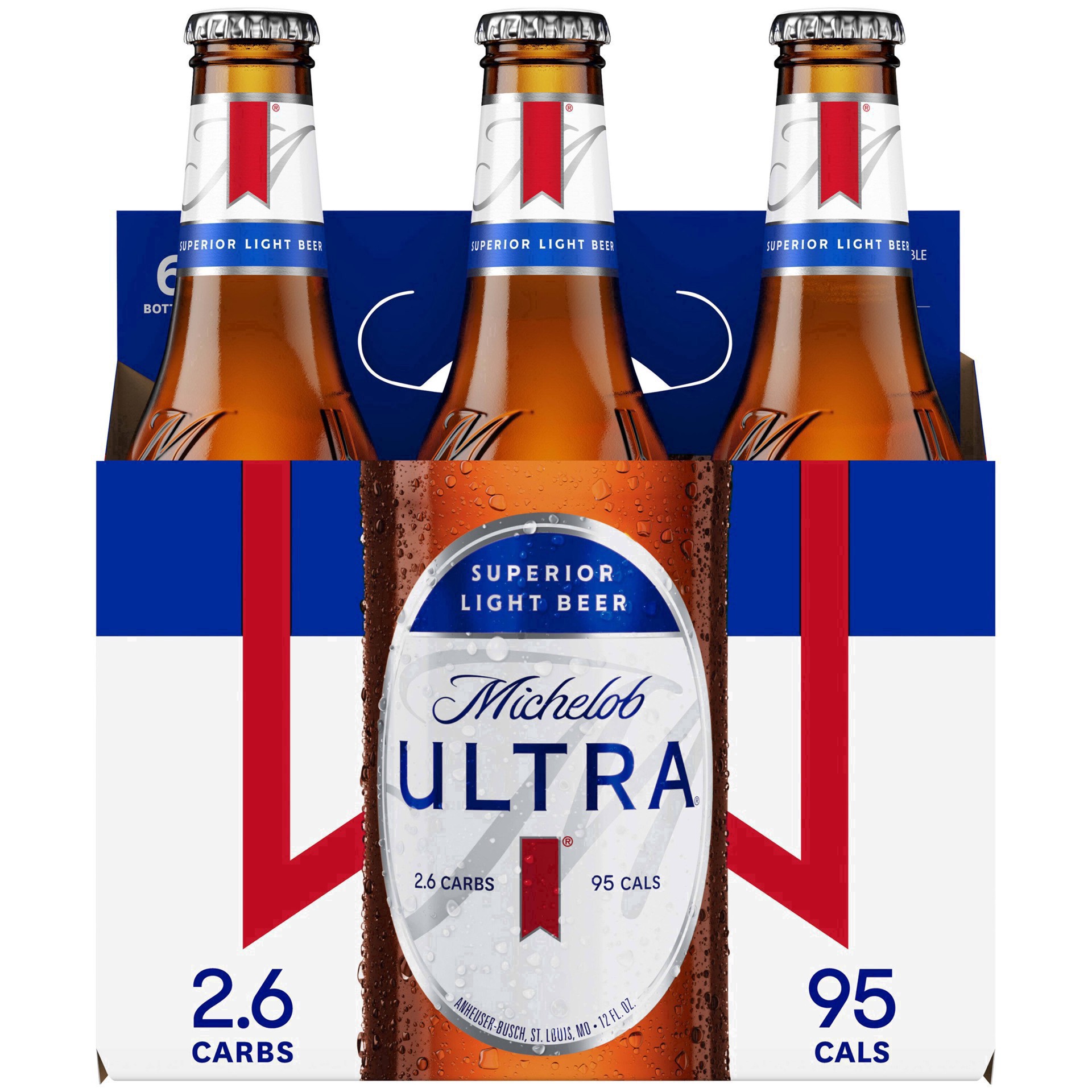 slide 59 of 119, Michelob Ultra Superior Light Beer  6 pk / 12 fl oz Bottles, 6 ct; 12 fl oz