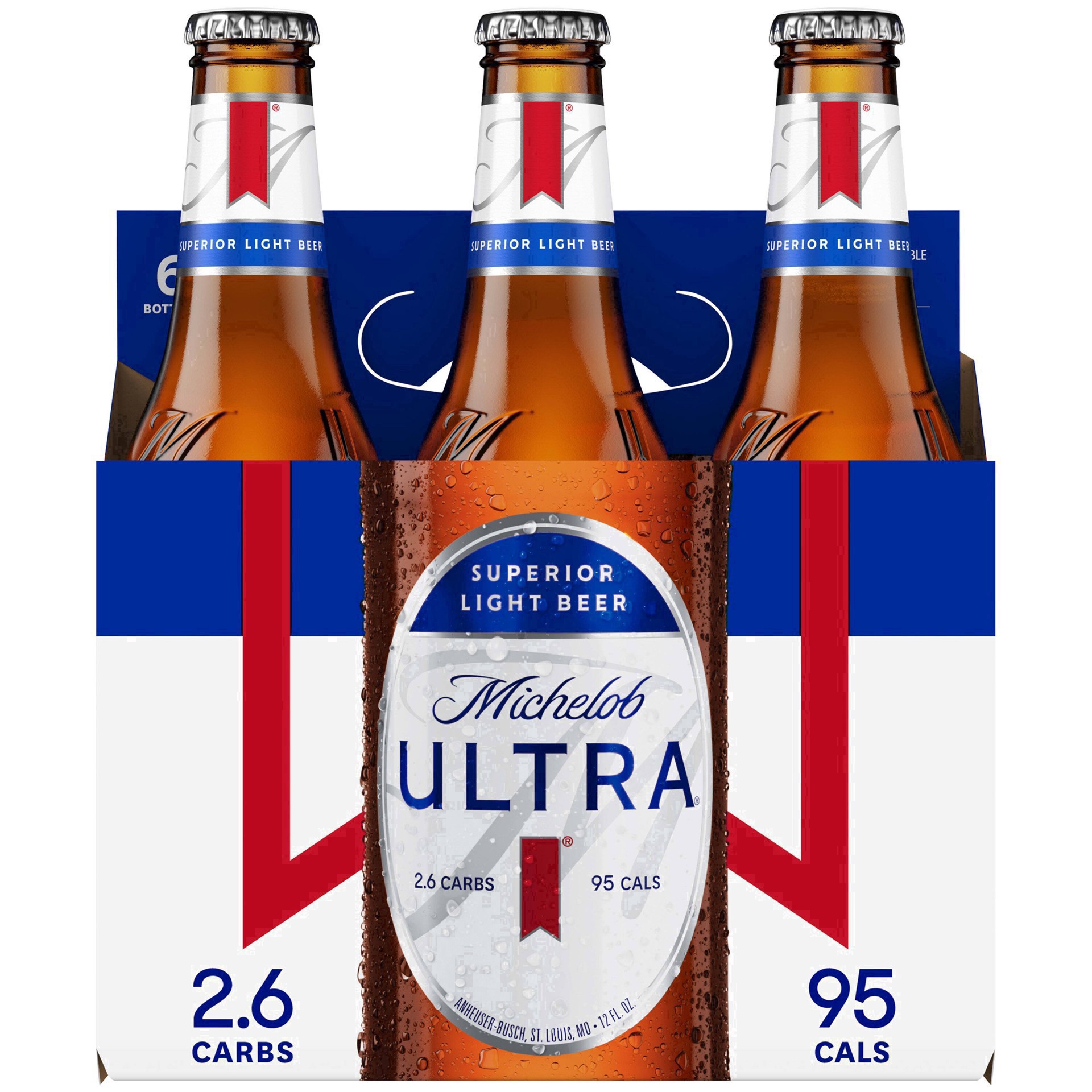 slide 74 of 119, Michelob Ultra Superior Light Beer  6 pk / 12 fl oz Bottles, 6 ct; 12 fl oz