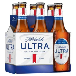 Michelob Light Beer, 6 Pack Beer, 12 fl oz Bottles, 4.2% ABV