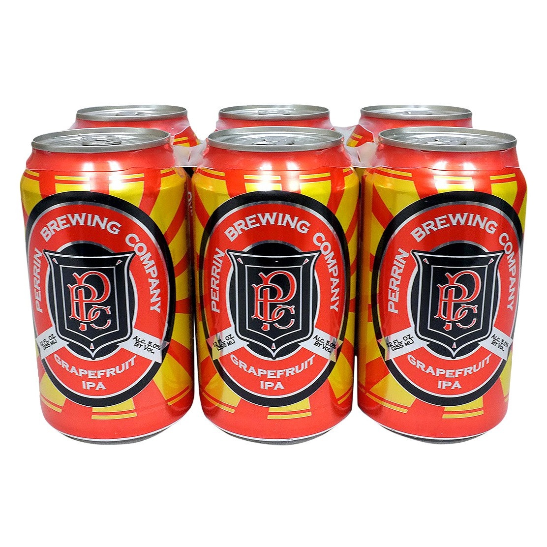 slide 1 of 1, Perrin Brewing Company Perrin Grapefruit IPA Beer - 6pk/12 fl oz Cans, 6 ct; 12 fl oz