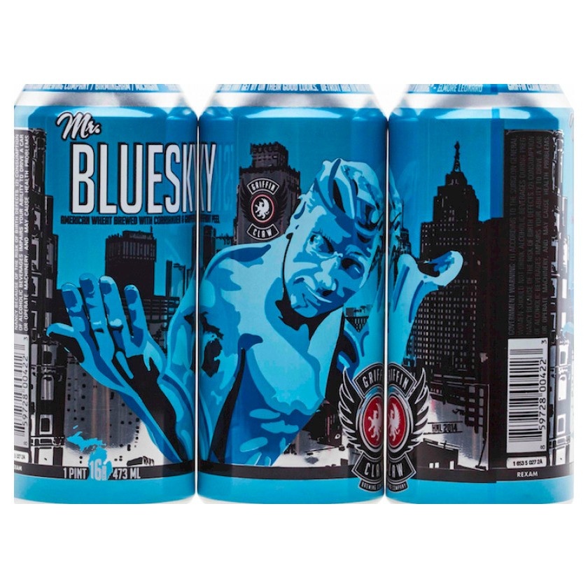 slide 1 of 1, Griffin Claw Brewing Company Griffin Claw Mr. Blue Sky Wheat Beer - 4pk/16 fl oz Cans, 4 ct; 16 fl oz