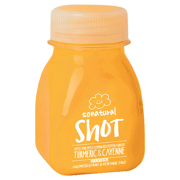 slide 1 of 1, SoNatural Turmeric & Cayenne Pepper Shot, 3.7 oz