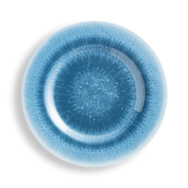 slide 1 of 1, Hy-Vee Seasons Dinner Plate In Reactive Blue, 1 ct