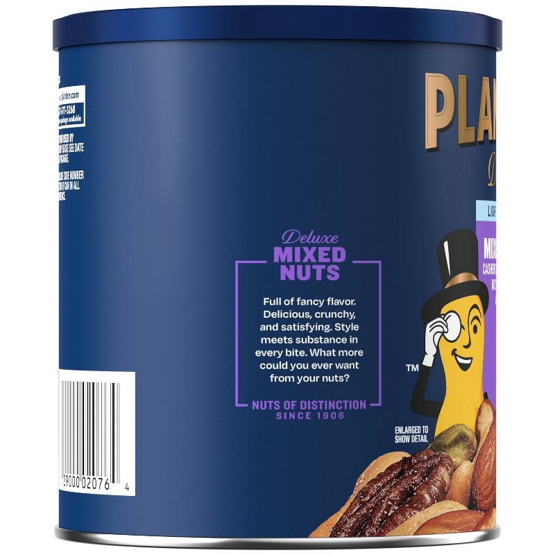 slide 5 of 9, Planters Deluxe Lightly Salted Mixed Nuts-15.25oz, 15.25 oz