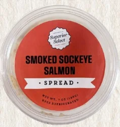 SUPERIOR Smoked Sockeye Salmon Spread
