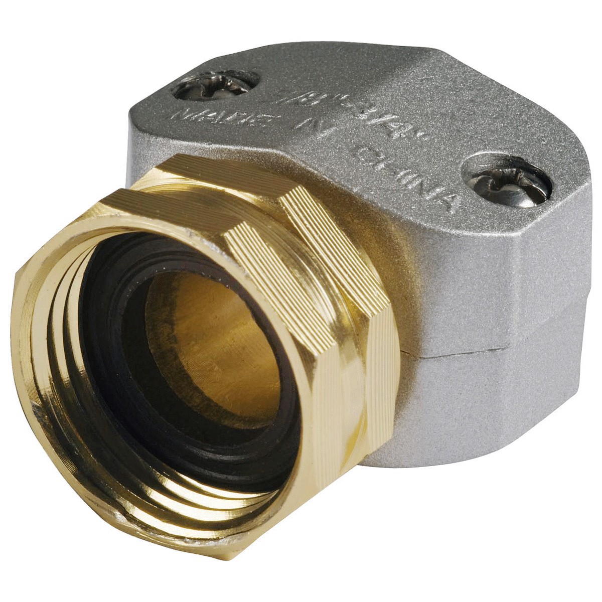 slide 1 of 1, Melnor Heavy Duty Metal Female Hose Repair - Silver - Melnor, 1 ct