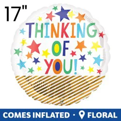 Thinking Of You! Helium Filled Balloon