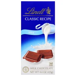 Lindt Classic Recipe Milk Chocolate Bar